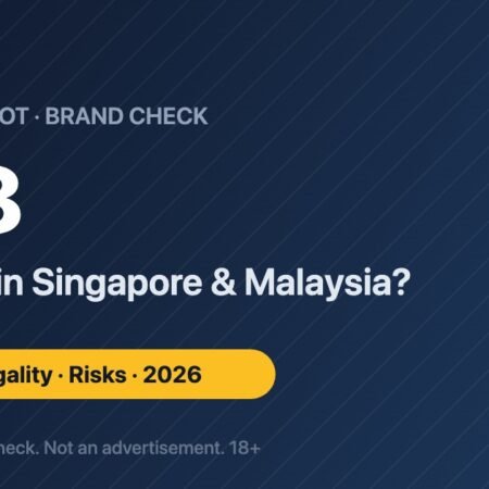 BK8 Review 2026: Is BK8 Legal in Singapore & Malaysia?