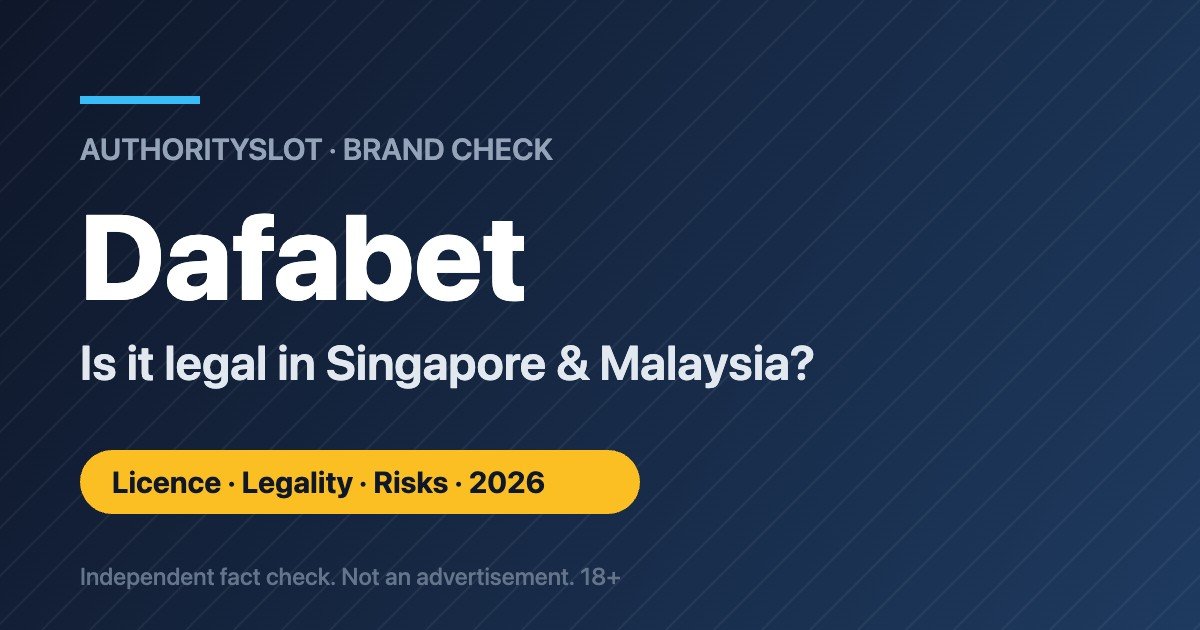 Dafabet licence and legality check