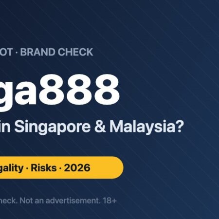 Mega888 Review 2026: Is Mega888 Legal in Singapore & Malaysia?