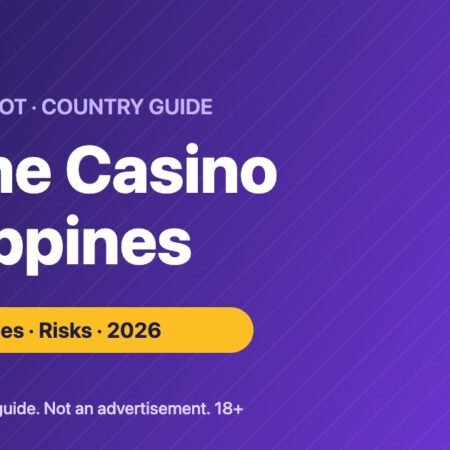 Online Casino Philippines 2026: Is It Legal? Law, Penalties & Risks
