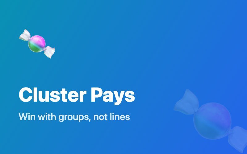 Cluster Pays slot mechanic illustration