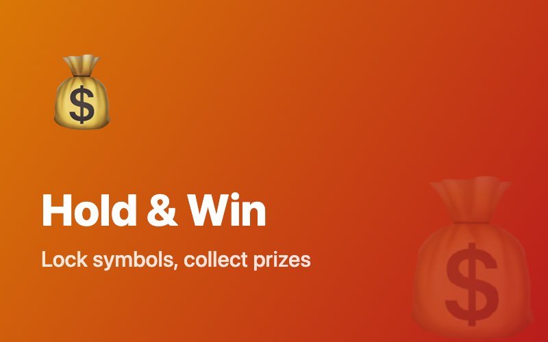 Hold & Win slot mechanic illustration