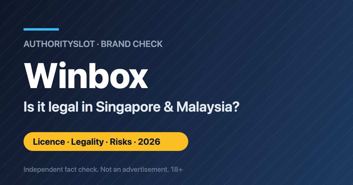 Winbox licence and legality check